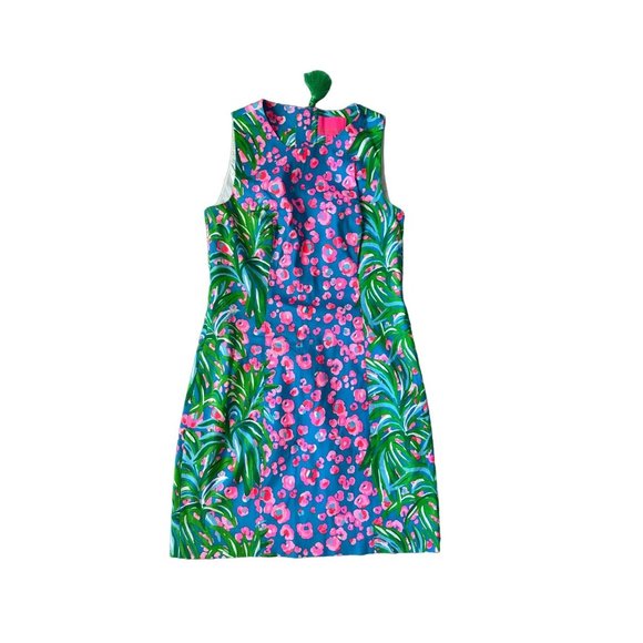 Lilly Pulitzer Dresses & Skirts - LILLY PULITZER Fringe Leopard Print Shift Dress Size 2